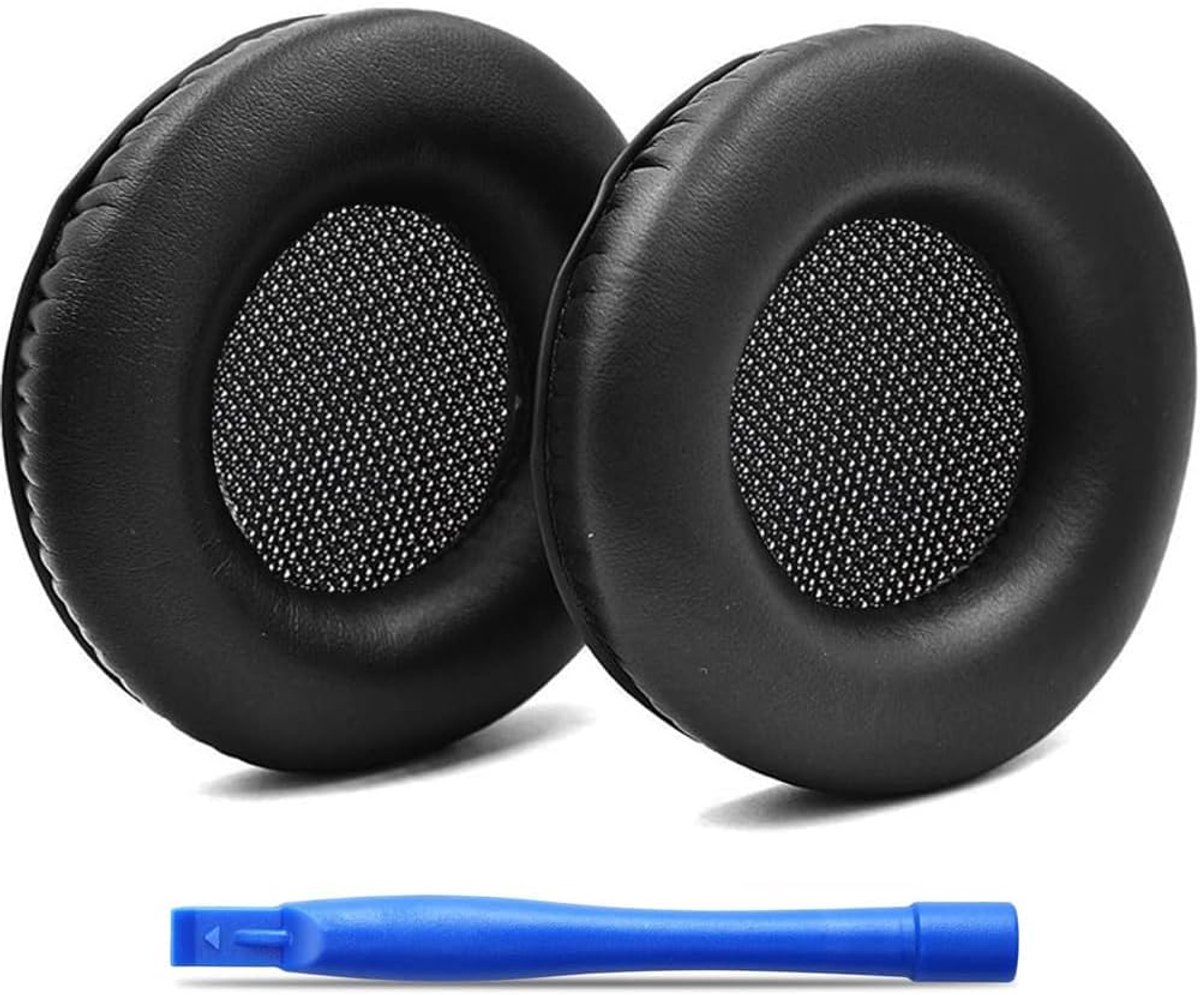 SnelShoppen - Vervangende oorkussens voor over-ear koptelefoons, leerachtig, voor AKG Y50 Y55 Y50BT, zacht en comfortabel, eenvoudig te installeren