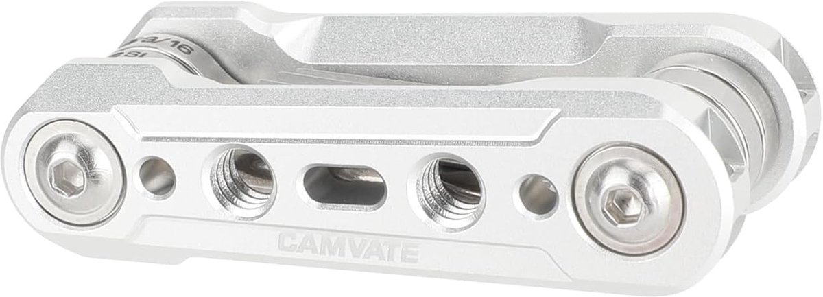 CAMVATE Folding 6-in-1 Multi-Screw Drive Tool Set (Silver) -3804 - ShopVlot