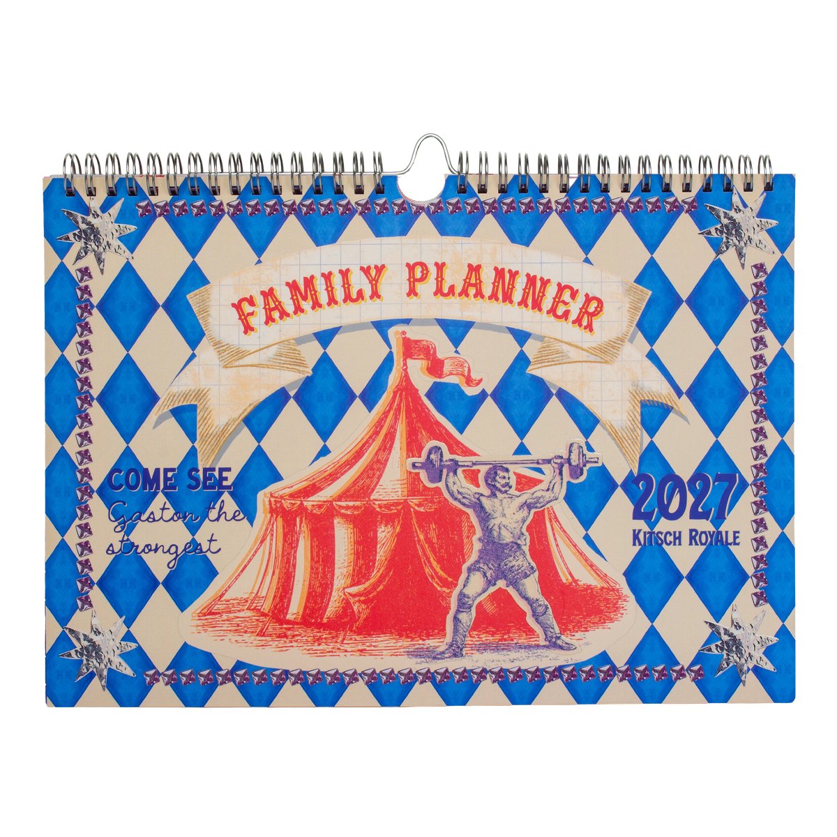 Kitch Kitchen Family Planner 2027 Circus