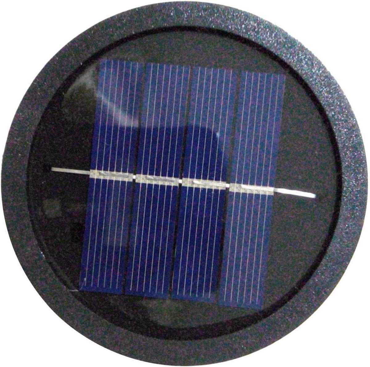 Zonnecel Batterijbox - Solar Lamp Onderdeel - Buitenverlichting - Waterdicht Ontwerp - 8.5x8.5x2.5 cm - Zwart
