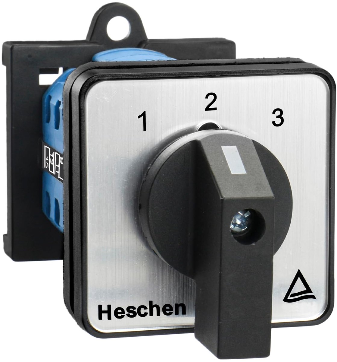 SnelShoppen - Universele Cam Switch SZW26-20/123.3-B11R, 35 mm DIN Rail Bevestiging, 660 V 20 A, 3 Posities, 3 Fasen, 12 Klemmen, CE/TUV Goedgekeurd