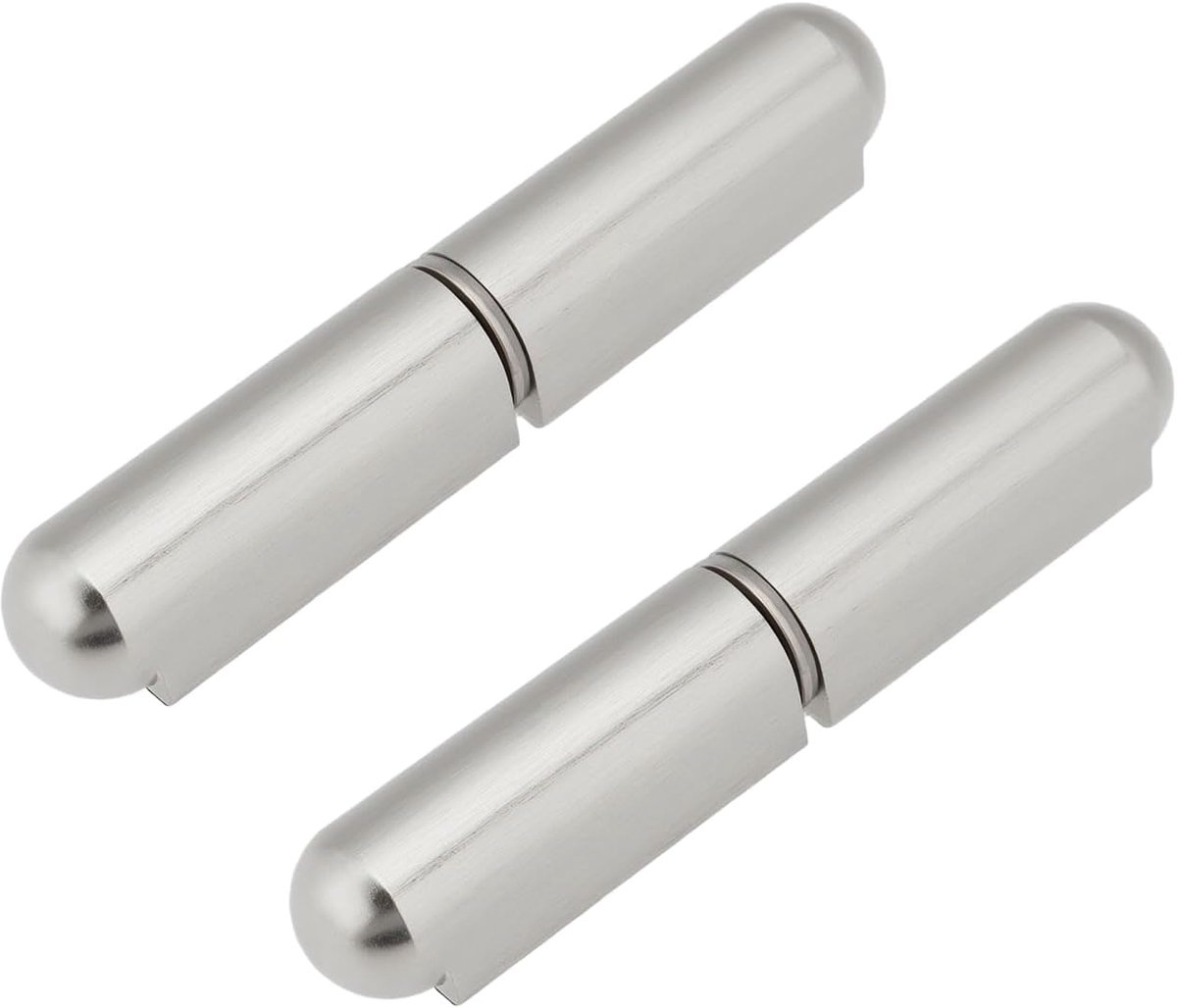 SnelShoppen - 2 Pairs 80mm Lasbare Barrel Scharnieren RVS - 2 Stuks Lasbanden - Roestvrij Staal Hinge Pin voor Metaal Tuinpoort Deur Raam