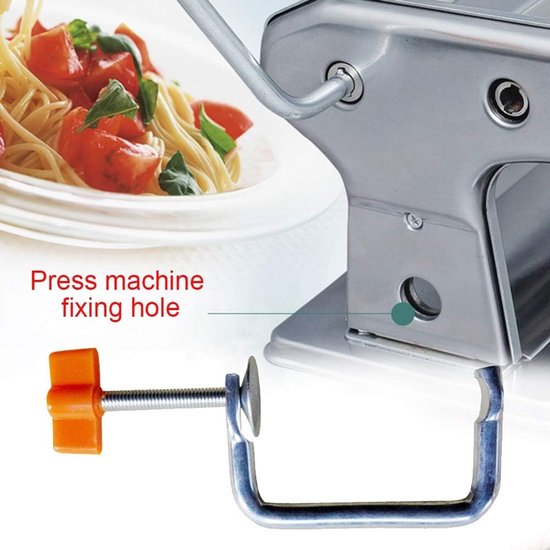 Duurzame Pasta Machine Houder met Metalen Clip, Handgereedschap en Vervangingsonderdelen voor Keuken, 45 x 100 x 90mm — afbeelding 4