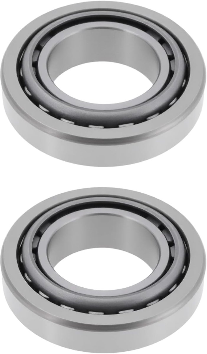 SnelShoppen - 2 stuks 08125 Taps Rollager 31,75mm x 58,738mm x 14,684mm Kegel Lager voor Auto, Aanhangwagen, Caravan en Landbouw