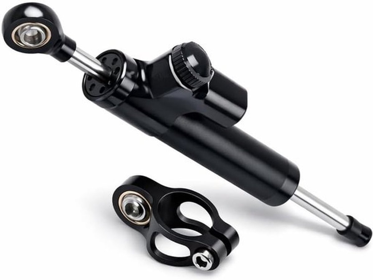 Motorfiets Stuurdemper met Montagebeugel - Trillingsdemping, Veiligheidscontrole en Verbeterde Stabiliteit voor Motorrijders