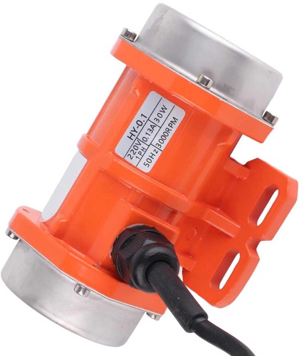 Trilmotor 3000 RPM - Enkele fase - Aluminium behuizing - Waterdicht - IP66 - Eenvoudige installatie - Vibratiemotor