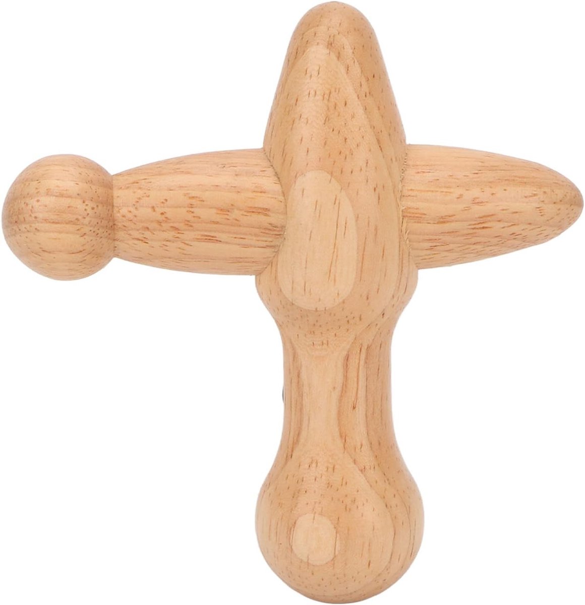 Kruisvormige Massagehulp voor Houttherapie, Lymfedrainage en Spierpijnverlichting – Stimuleer de Doorbloeding en Verbeter de Spierherstel