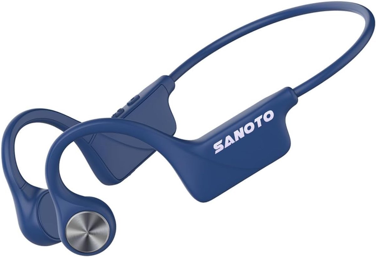 Open Ear Bluetooth 5.3 Hoofdtelefoon, Draadloze Bone Conduction Hoofdtelefoon voor Comfortabel Luisteren