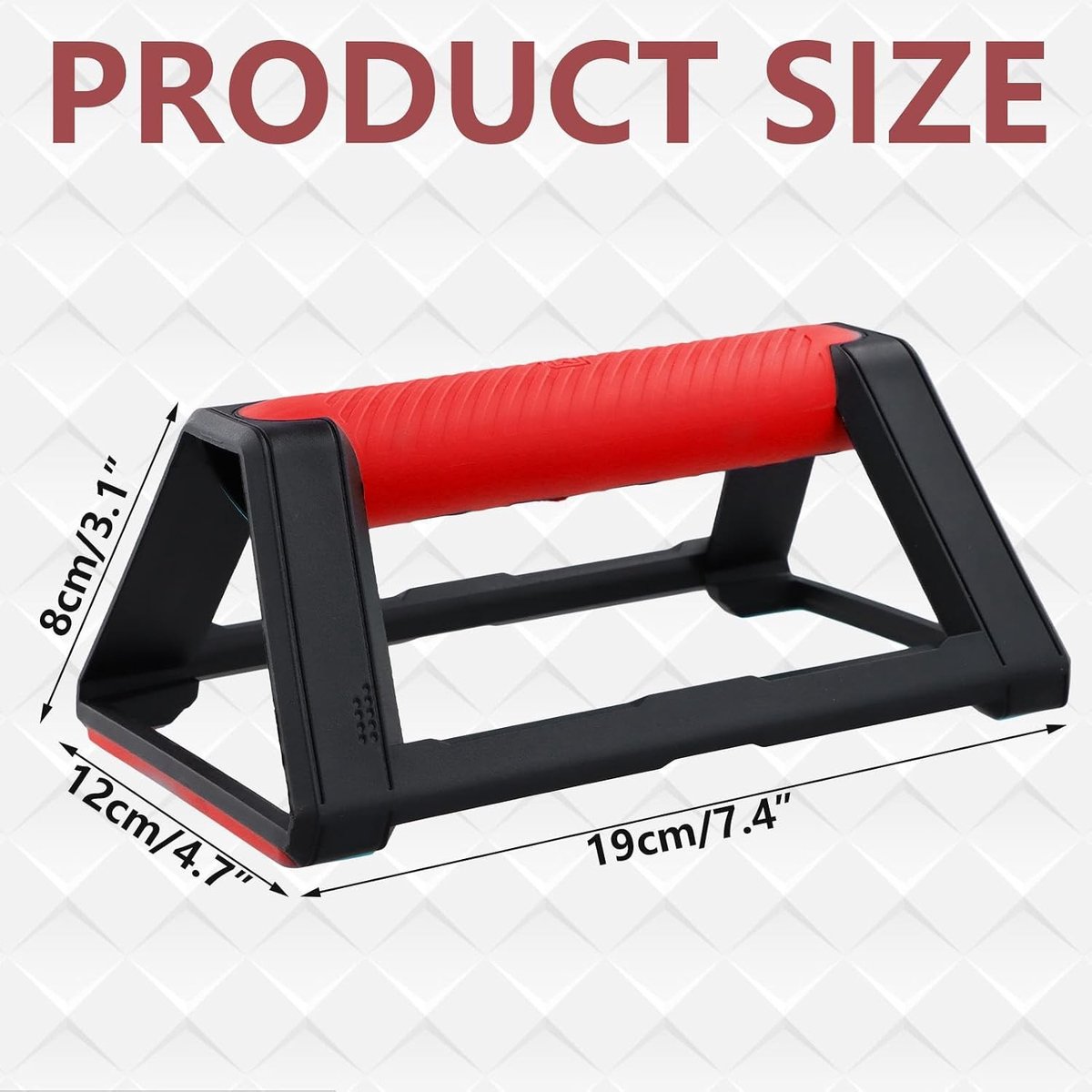 Push-up Grepen - Zwart - Draagbaar en Stapelbaar - Antislip Rubber met Siliconen Handgreep - Voor Thuis en Buiten