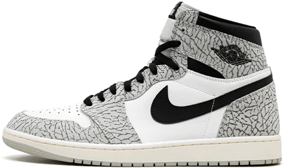 Jordan 1 Retro High OG White Cement