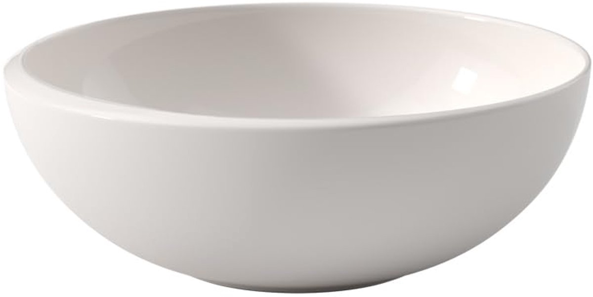 Famanu – Slaschaal rond van 28,5 x 28,5 x 10,5 cm, ideaal voor serveren van gerechten