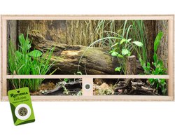 REPITERRA® Terrarium reptielen amfibieën zijventilatie 120x50x50 cm