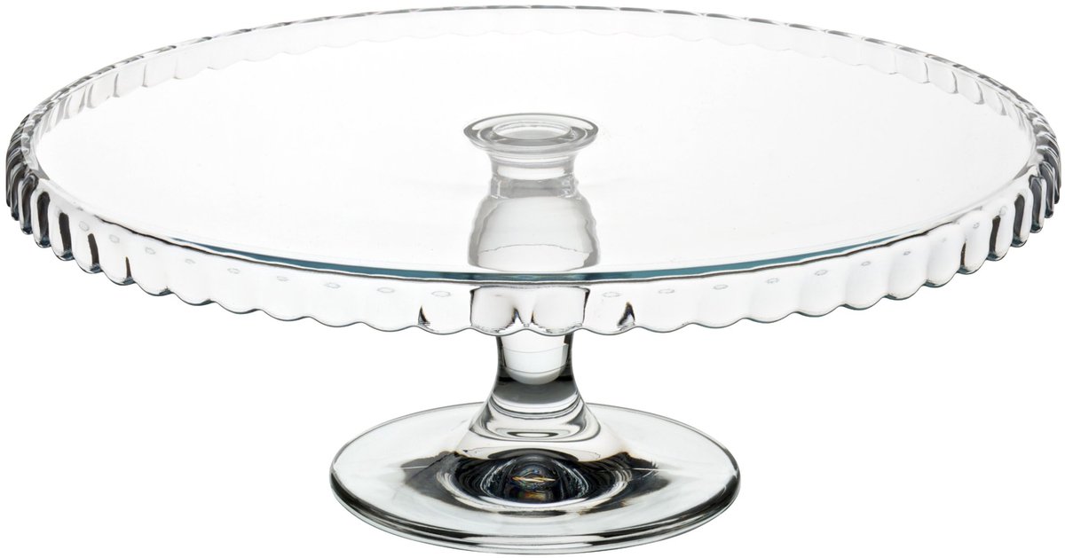 Famanu – Taartplaat op voet van 32 cm, ideaal voor patisserie en het presenteren van gebak