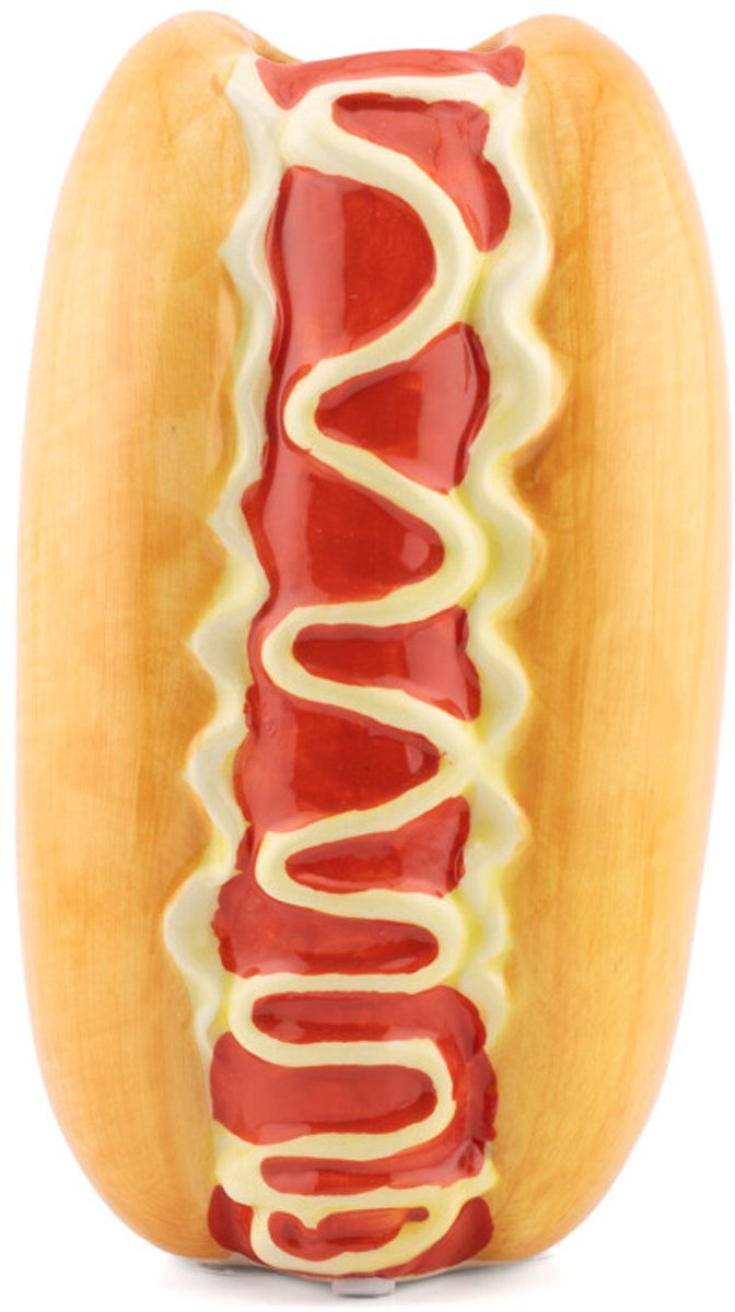 Aardewerk vaas Hotdogs