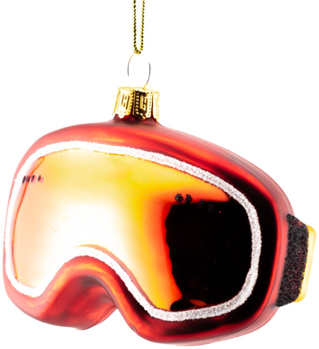Kerstbal Skibril
