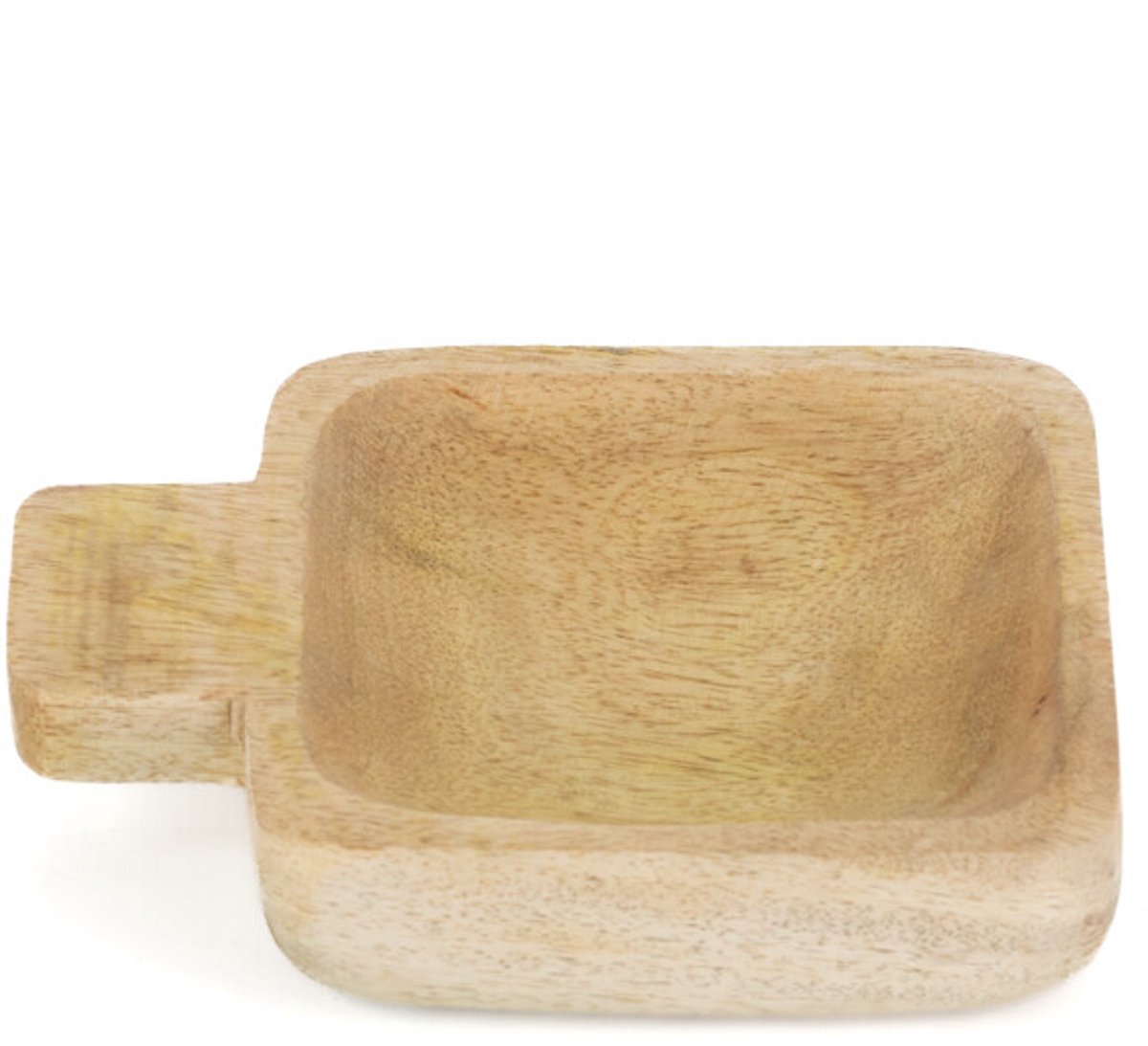 Houten tray met handvat