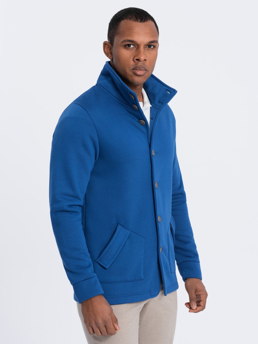 Ombre - Heren Vest Jasje - Anxur - Blauw - Modaitalia