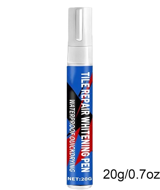 Voegenstift - Tegelverf Pen - Voegen Opfrissen - Waterdichte Kleurstof - 15 x 3 x 3 cm - Wit van Voegenstift — afbeelding 5