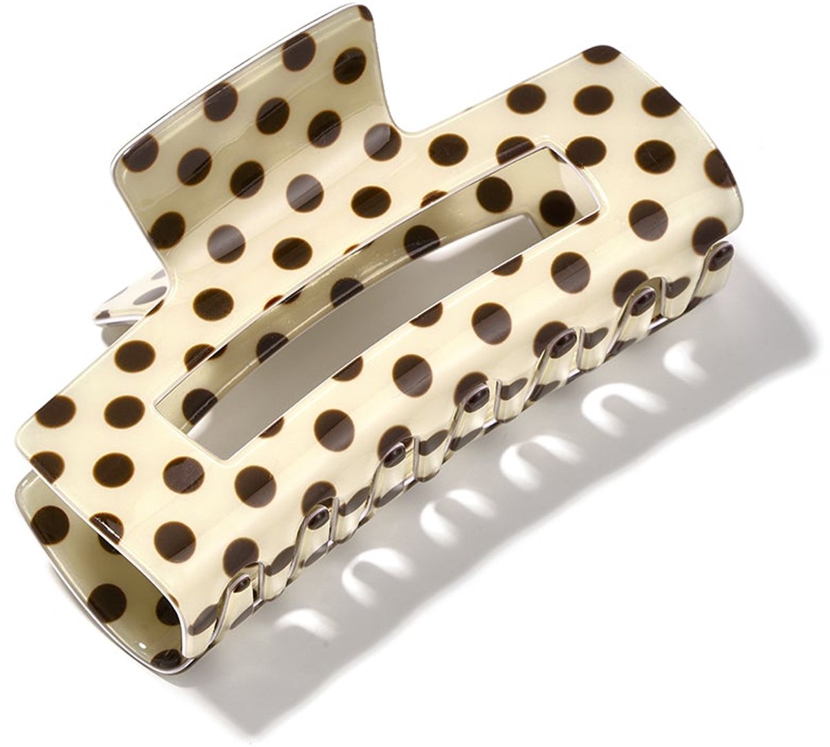 Haarclips met stippen, dagelijkse pvc-accessoires - Babyblauw