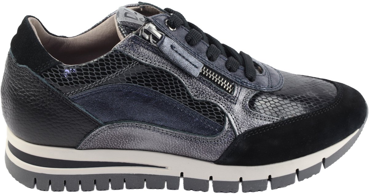DL Sport - 6725 - Sneakers - zwart kombinatie - 42