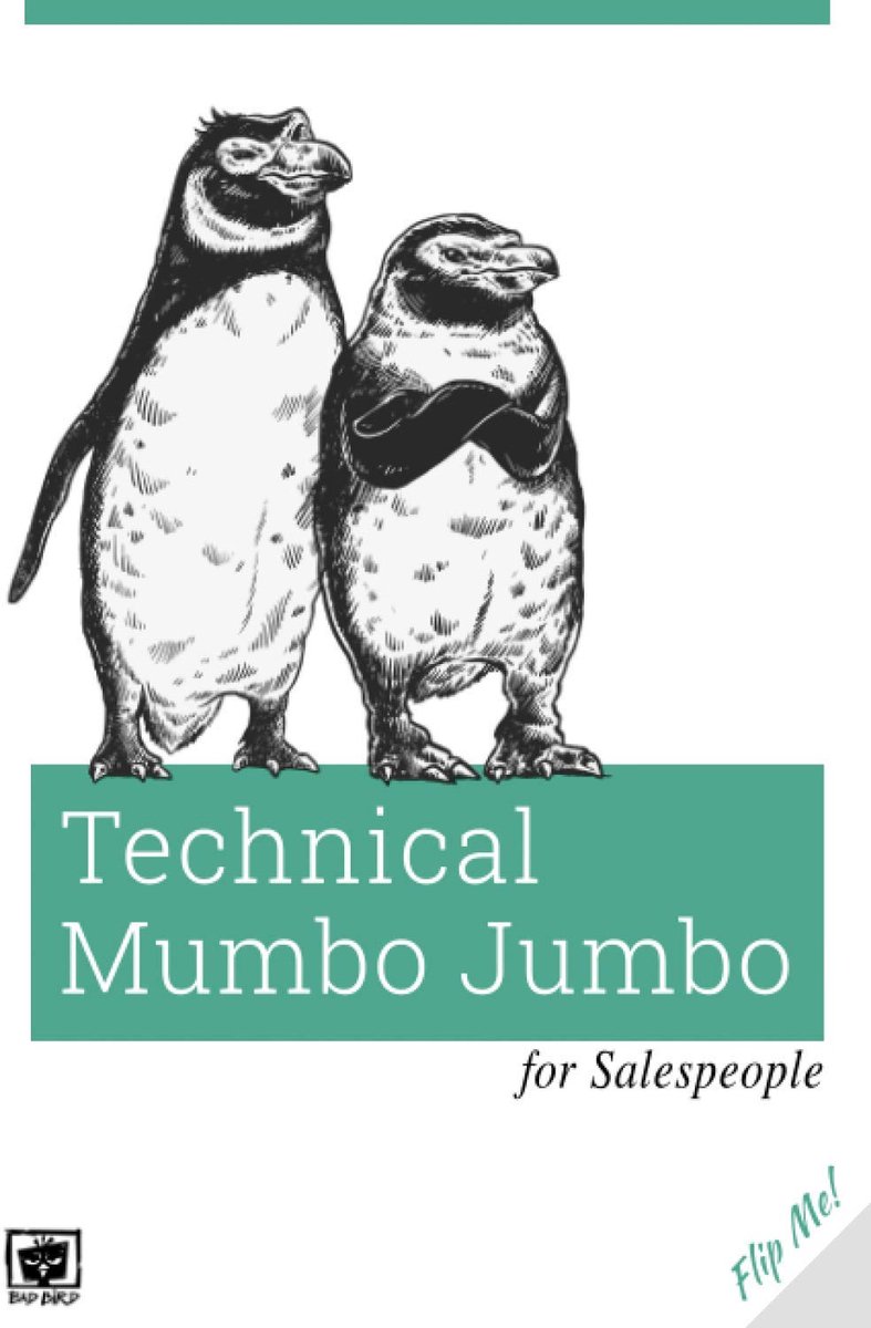 Technical Mumbo Jumbo for Salespeople: Office Gag Notebook with Fake O'Reilly Cover and Flipbook Animation - ShopVlot