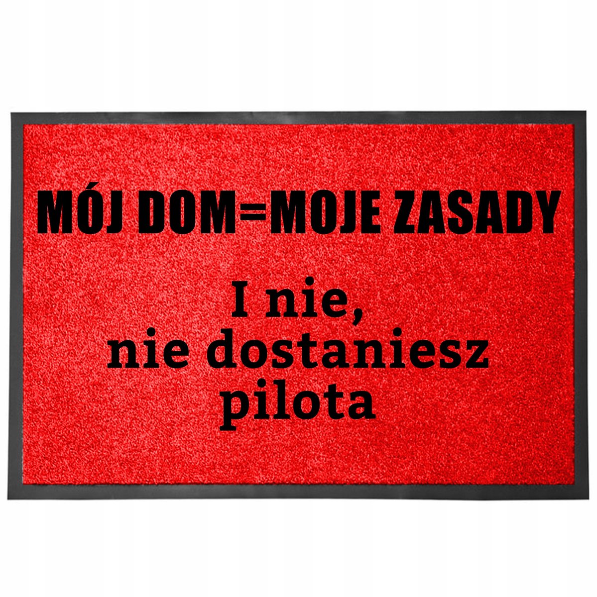 Rode Deurmat 40x60 cm - Stijlvolle Entree met Antislip