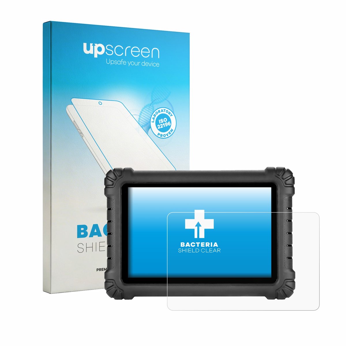 upscreen - Screenprotector voor Autel MaxiSys MS906 MAX - Folie Beschermfolie transparant antibacterieel