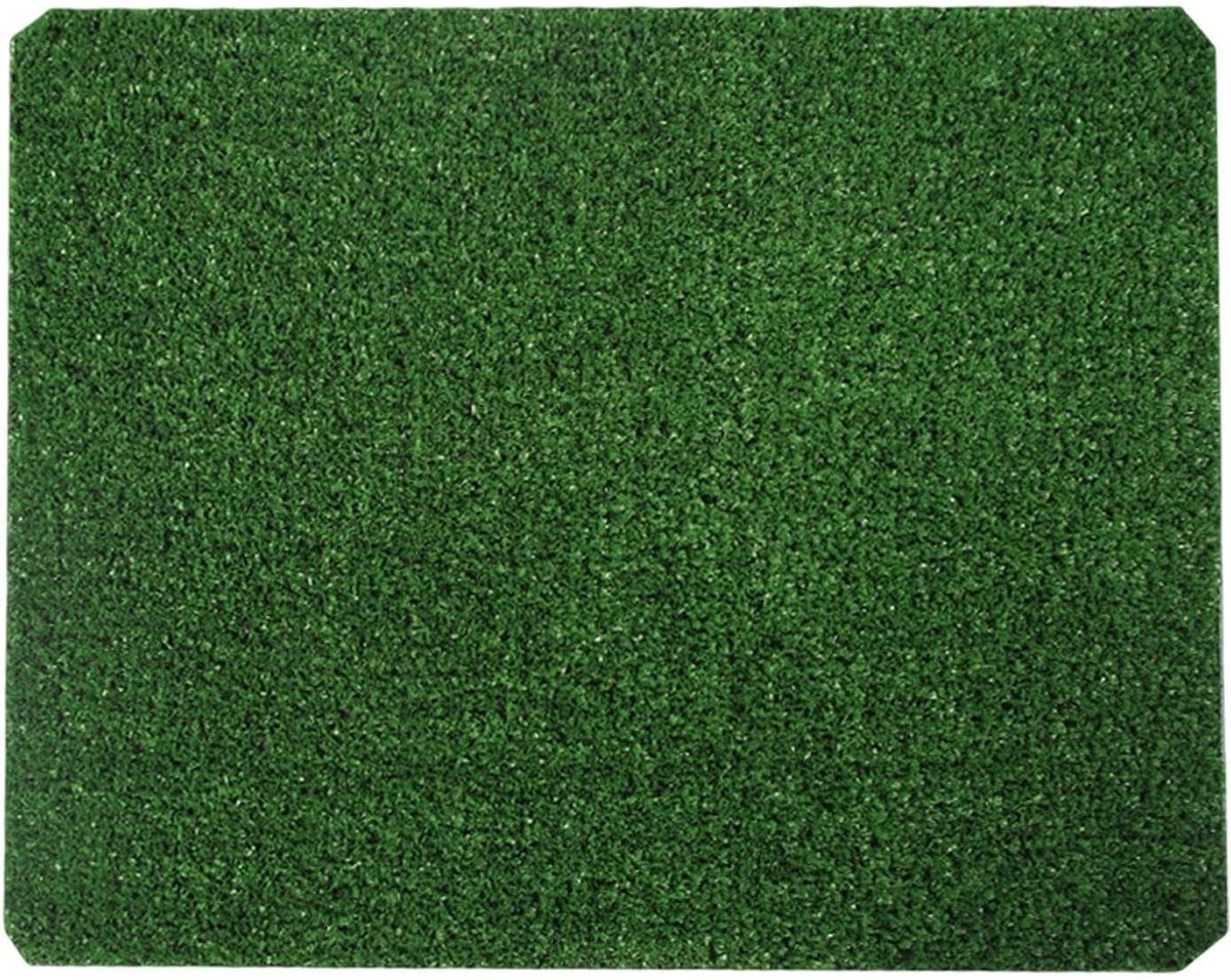 Kunstgras Mat - Hondenplasmat - Zindelijkheidstraining - Vocht en geurcontrole - 515 x 40 cm - Groen