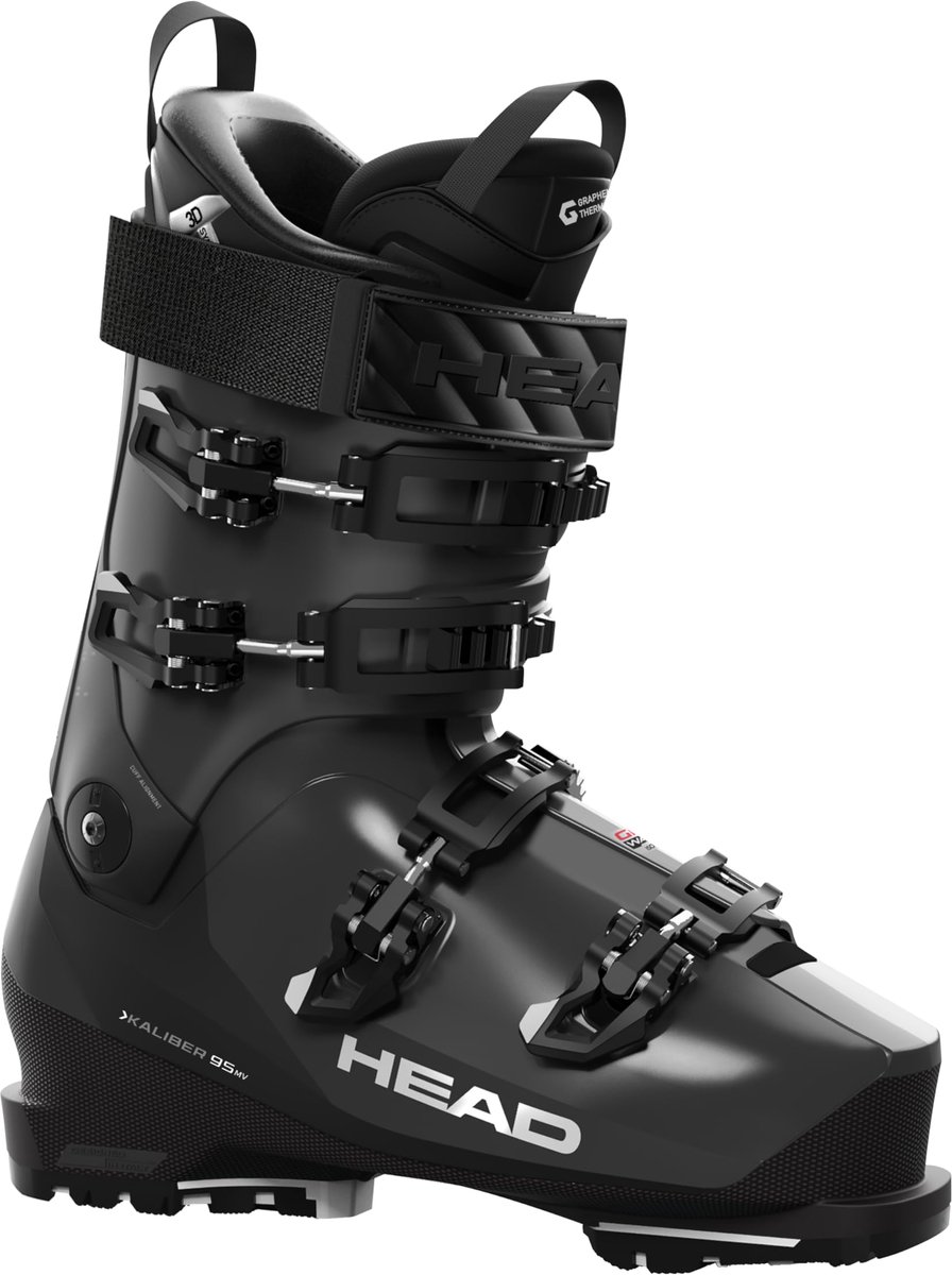 Head Kaliber 95 Mv Gw Alpineskischoenen Voor Dames Zwart 26.5 Vrouw