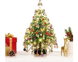 DIY Kralen Kerstboom Knutselpakket - Kralenset - DIY Kerstboom van Kleurrijke Kralen - Kerstboom van kralen - Ornament Bedels - Ontspannend Handwerkproject - Tafeldecoratie - Kleurrijke kralen - Kerstversiering voor Bureaudecoratie