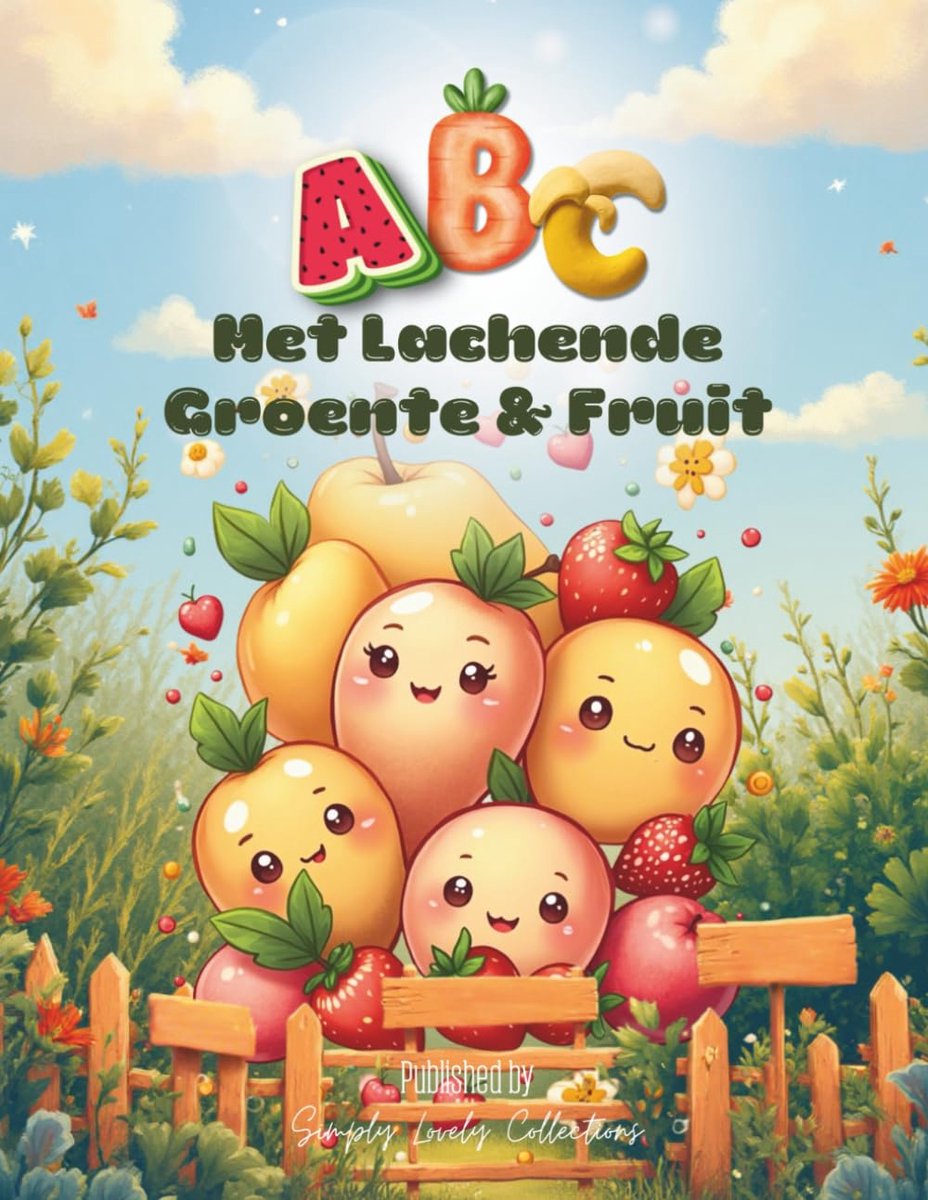 ABC - Met Lachende Groente & Fruit - ShopVlot