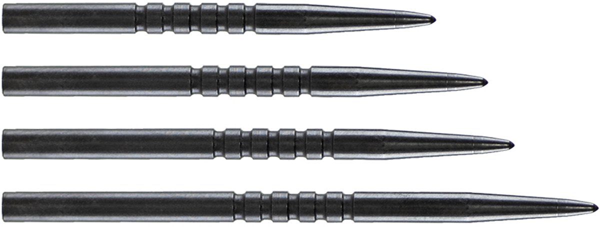 Bull's Ringed Grip Points Black 45mm