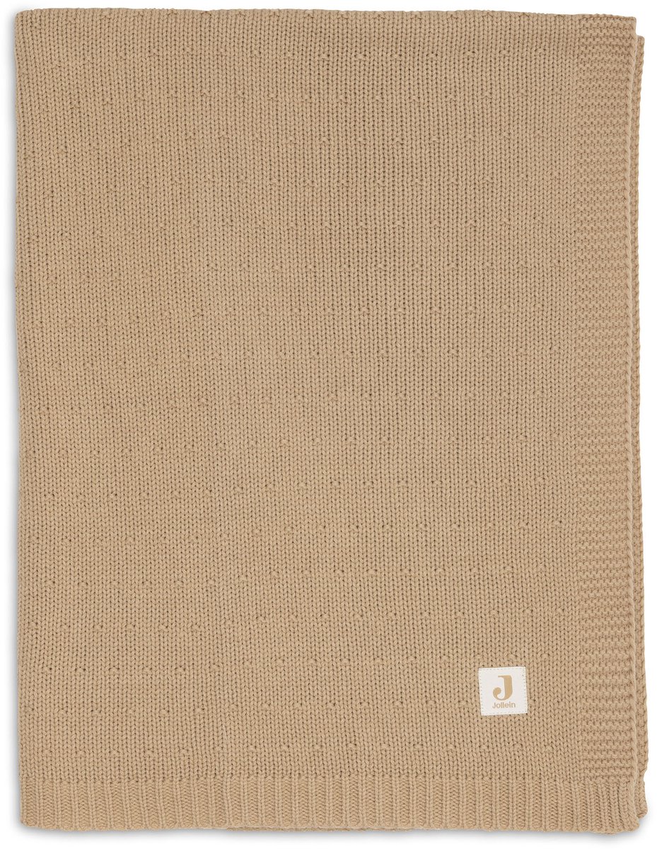 Jollein Baby Deken Wieg 75x100cm Sprinkle Knit Hazel