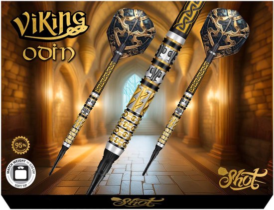 Shot Viking Odin 95% - Soft Tip Darts van Merkloos — afbeelding 3
