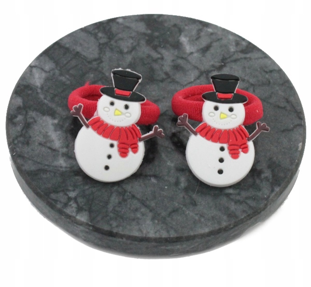 Set van 2 Haarbanden met Sneeuwpop - Kerst Thema