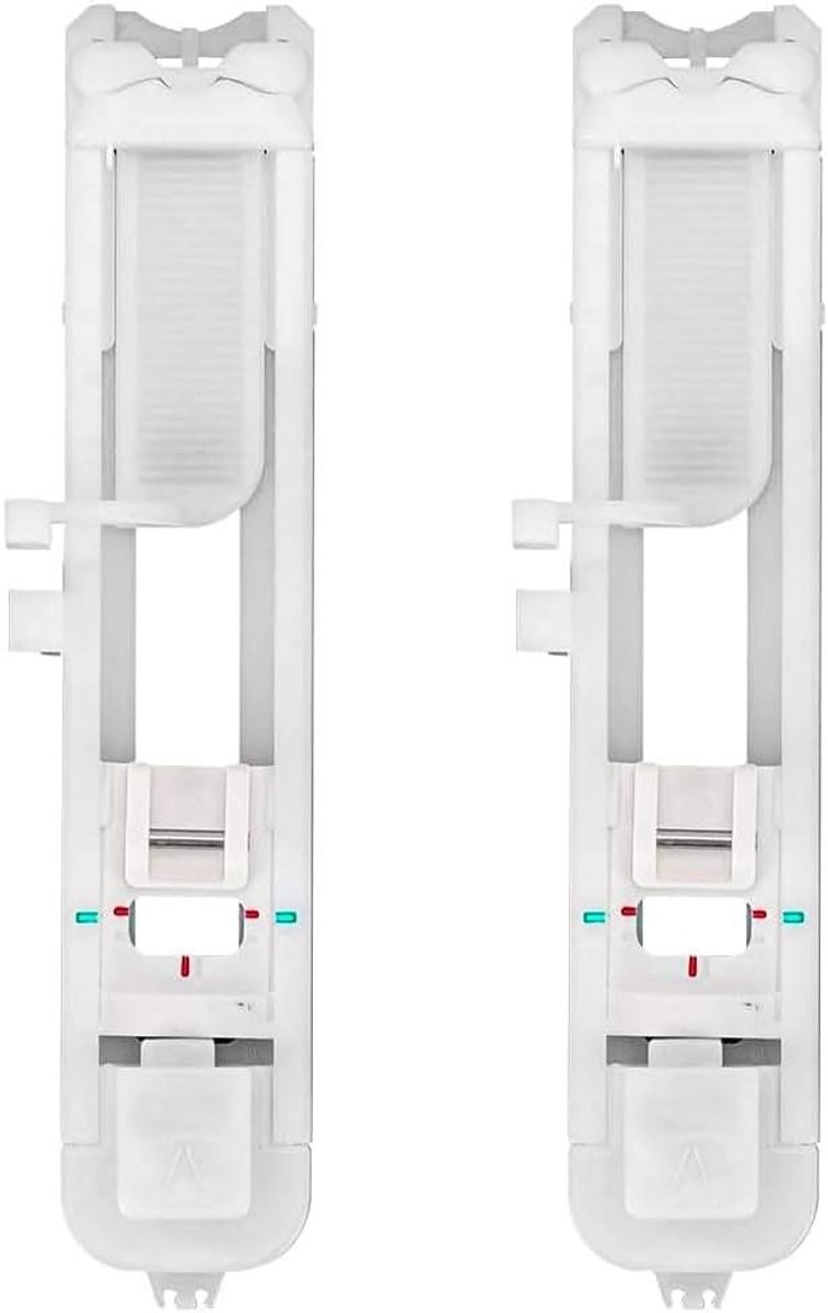 Naaimachine Voet - Persvoet Knoopsgat - Perfecte Knoopsgaten Maken - Automatisch Schuifontwerp - 2 Stuks - Wit