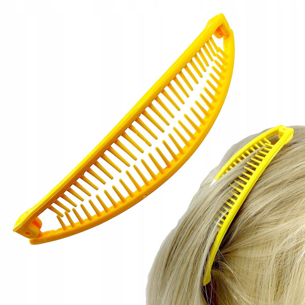 Gele Bananen Haarclip - Shogun Stijl