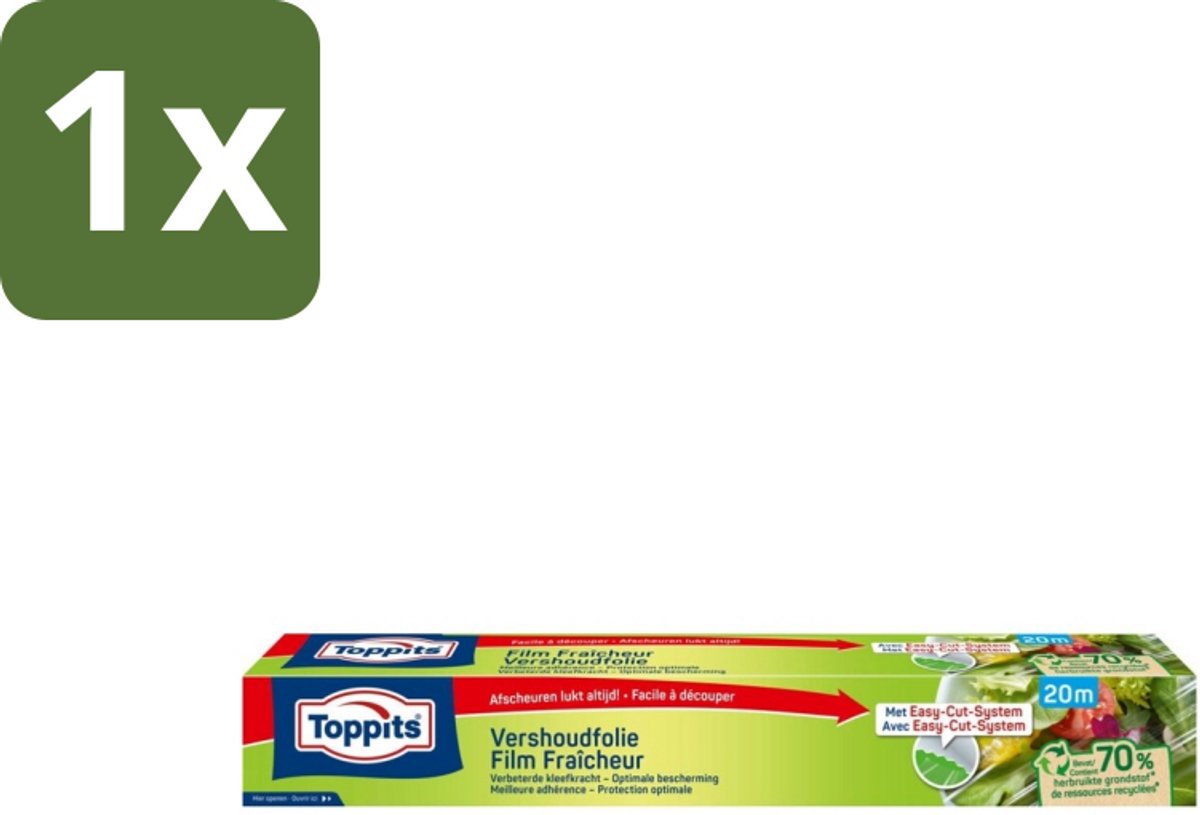 1 x Toppits – Vershoudfolie – 32,5 cm × 20 m - Koffiezetapparaat