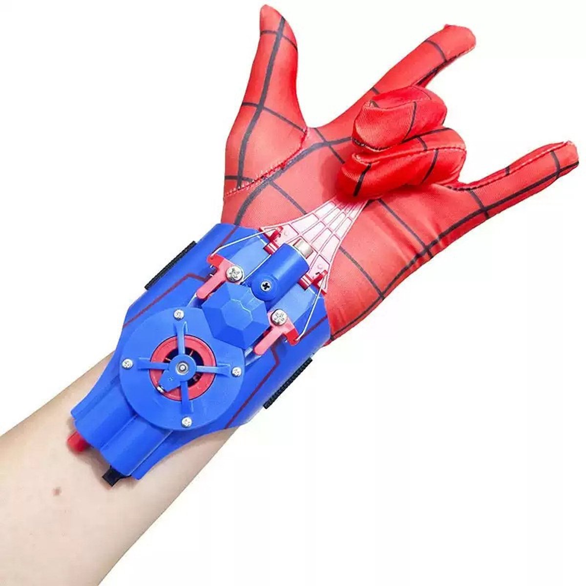 Spinnenzijdewerper – Automatisch uittrekbaar draadje – Cool speelgoed voor superheldenfans – Schietspeelgoed – USB oplaadbaar – Bereik van 2,5 meter – Geschikt voor kinderen en volwassenen – Perfect voor rollenspellen, Halloween en verjaardagen