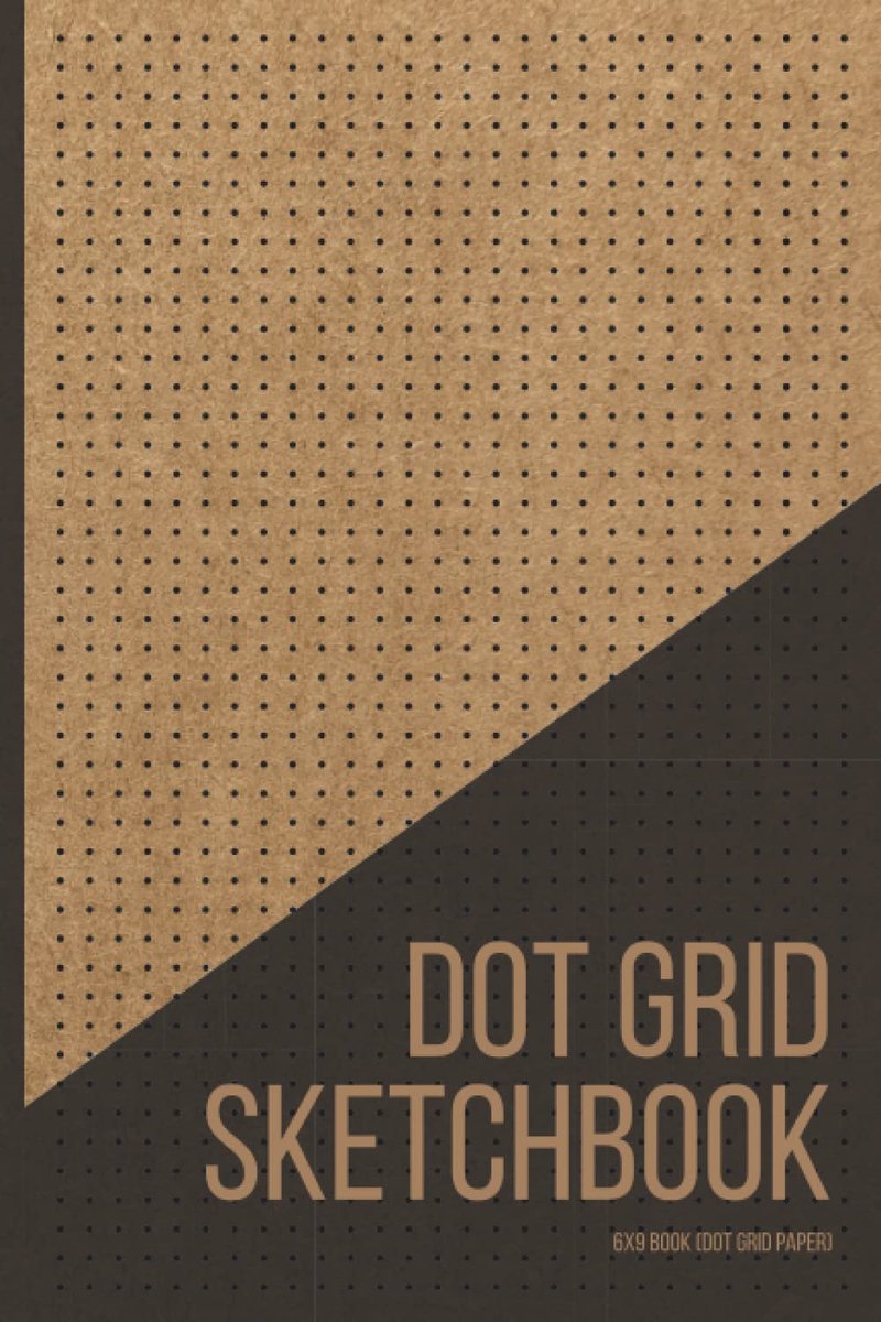 Dot Grid Sketch Book: Dotted Notebook Paper, Dot-Grid Journal, for Students, Artists and Teachers. - ShopVlot