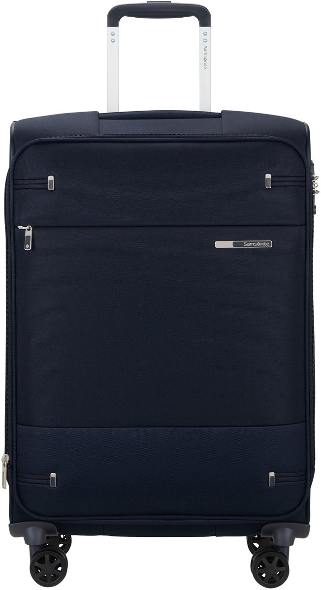 American Tourister koffer - Base Boost lichtgewicht ruimbagage 48 x 78 x 31/34 cm - uitbreidbaar - 73,5 l - navy