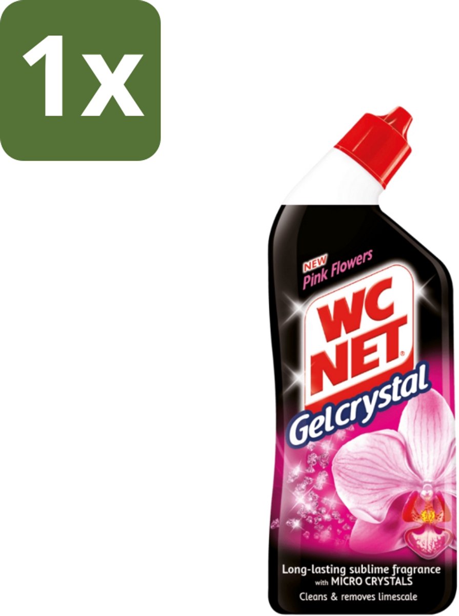 WC Net - Toilet Reiniger - Gel - Frisse Bloemen - 750 ml - 1 stuk