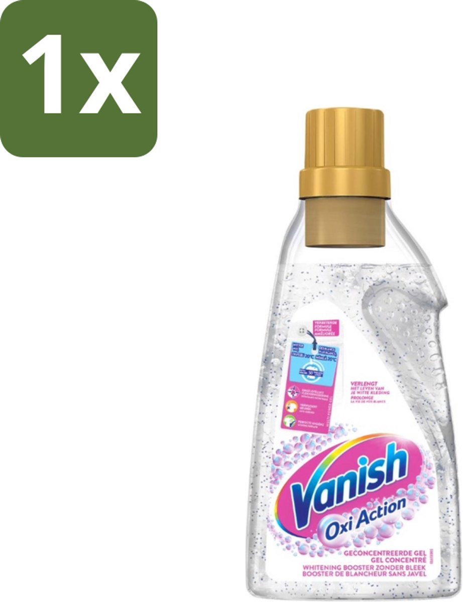 Vanish Oxi Action - Vlekkenverwijderaar Gel - Witte Was - 1.5 L - 1 stuk