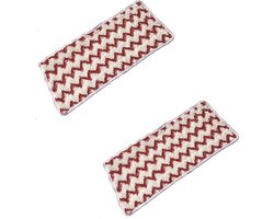 2-delige set vervangende stoomreinigingspads Geschikt voor de Vileda Steam XXL Spray Mop