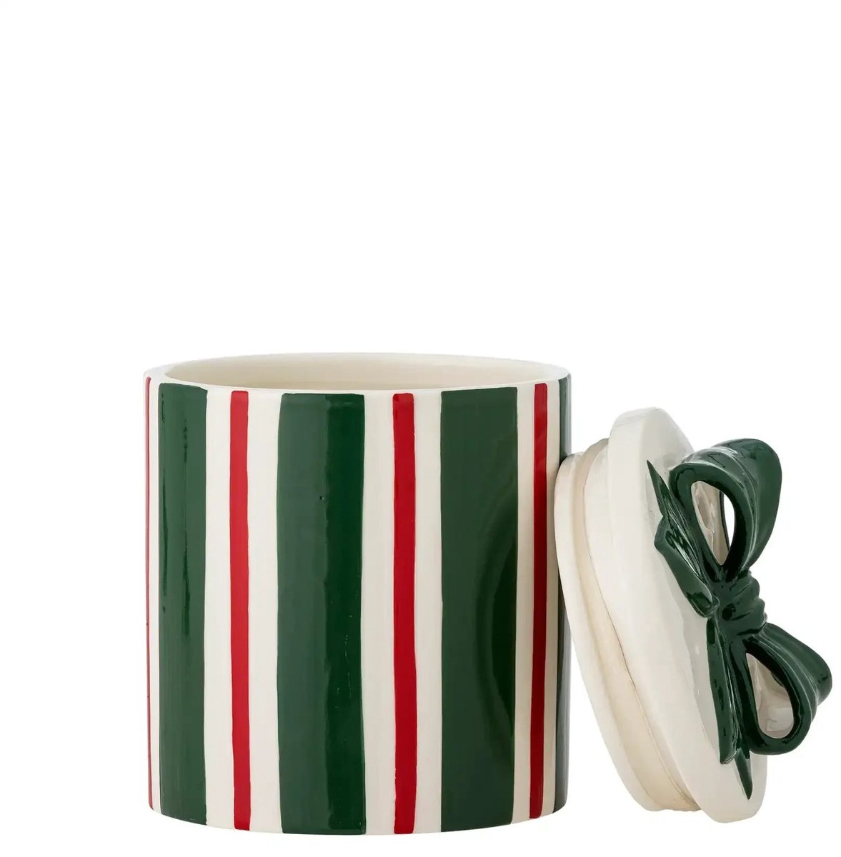 Bloomingville Voorraadpot aardewerk groen Marnia 16cm