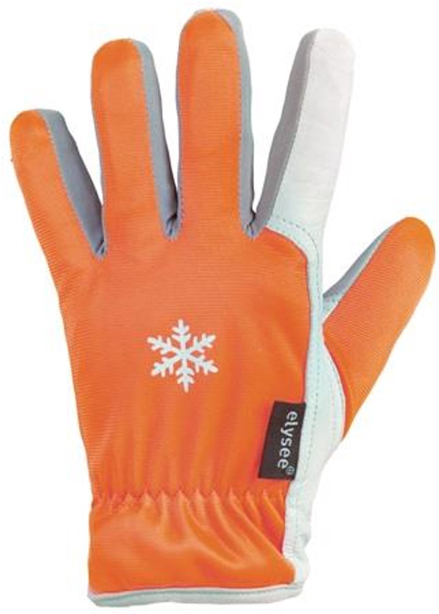 Handschoenen GROEDEN Mt.10 oranje/zilvergrijs EN 388/EN 511 PBM II ELYSEE