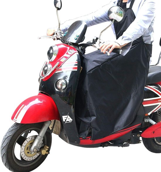 Scooter Voetenzak - Scooter Deken - Warm Blijven - Waterdicht Fleece - One Size - Zwart — afbeelding 2