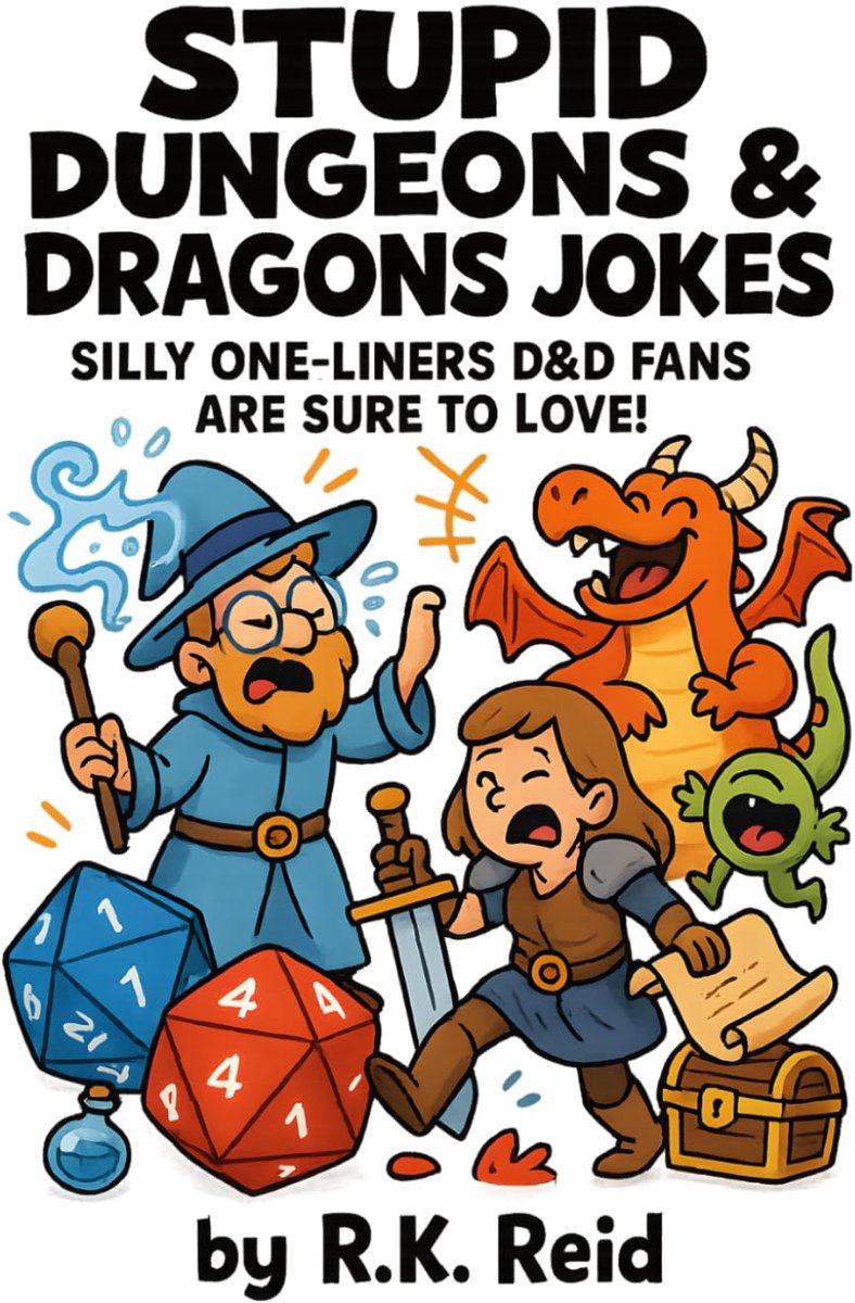 Stupid Dungeons & Dragons Jokes: Funny Dungeons and Dragons Gifts: Silly One-liners D&D Fans Are Sure To Love! - ShopVlot