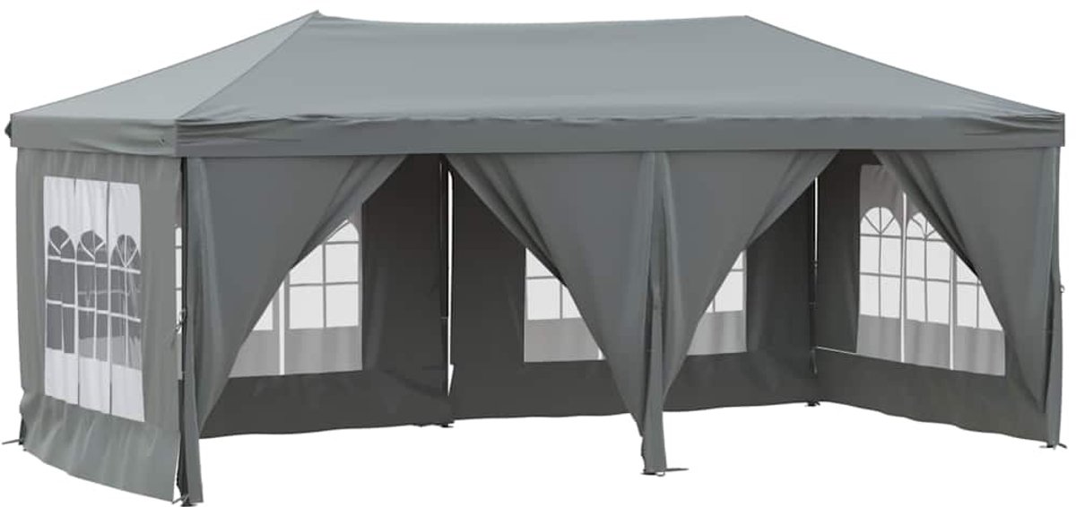 vidaXL-Partytent-inklapbaar-met-zijwanden-3x6-m-antracietkleurig