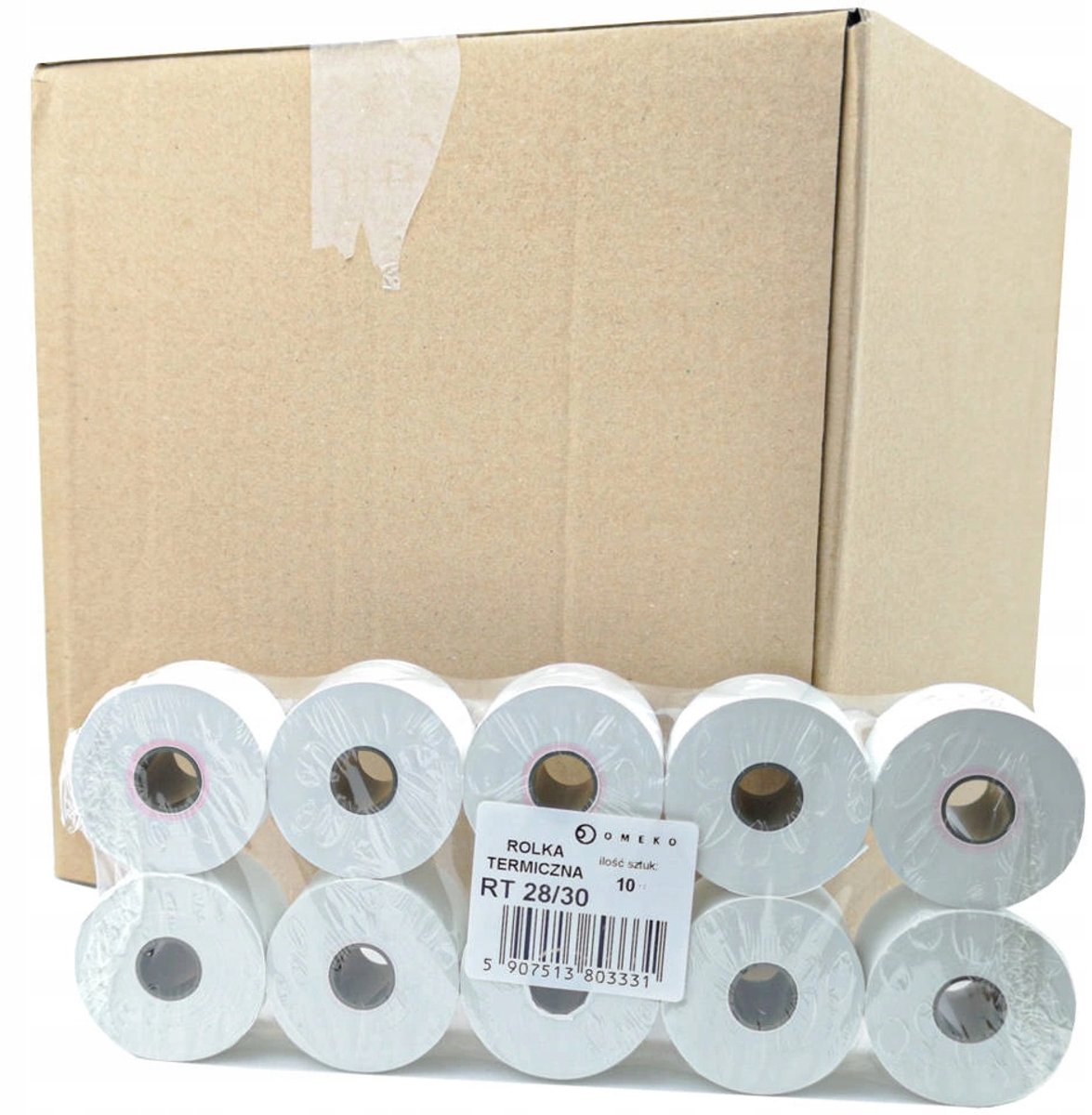 240 Thermische Kassabonnenrollen 28mm x 30m - Hoge Kwaliteit BPA-vrij